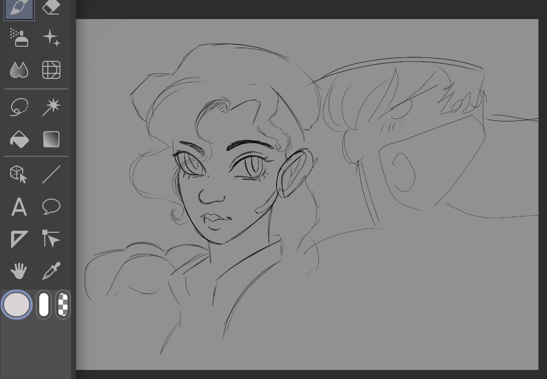 gachitwtartist's tweet photo. #kappadrones trying to figure out how to use clip stupido while waiting for midseason mythic… one of you is clearly more cute… https://t.co/JAJY0ba2ze