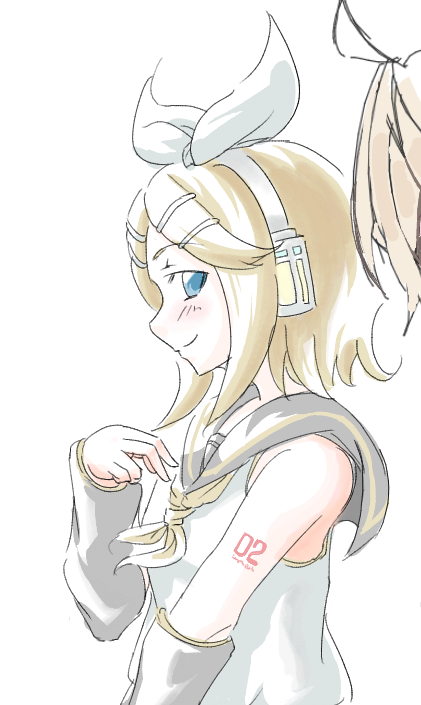 ccb0105's tweet photo. 絵チャでレンきゅんいたので隣にこっそりリンちゃん追加♪ https://t.co/sCAxBz7H2h