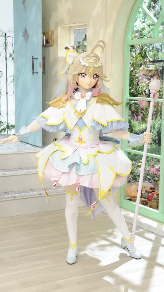 asahi_tv's tweet photo. 〖#DAIGOも台所 ɴᴇᴡꜱ🍳〗

『名探偵プリキュア！』とのSPコラボが実現🕵️

#キュアアルカナ がスタジオに登場😘🤍

“大のアイス好き”だというキュアアルカナの
リクエストに応え、お家で簡単に作れる
「ラズベリーアイス」作りに挑戦🍨✨

🧑‍🍳9月14日(月)、18日(金)ひる1時30分～
@DAIGODaidokoro https://t.co/3Hll9Hn58G