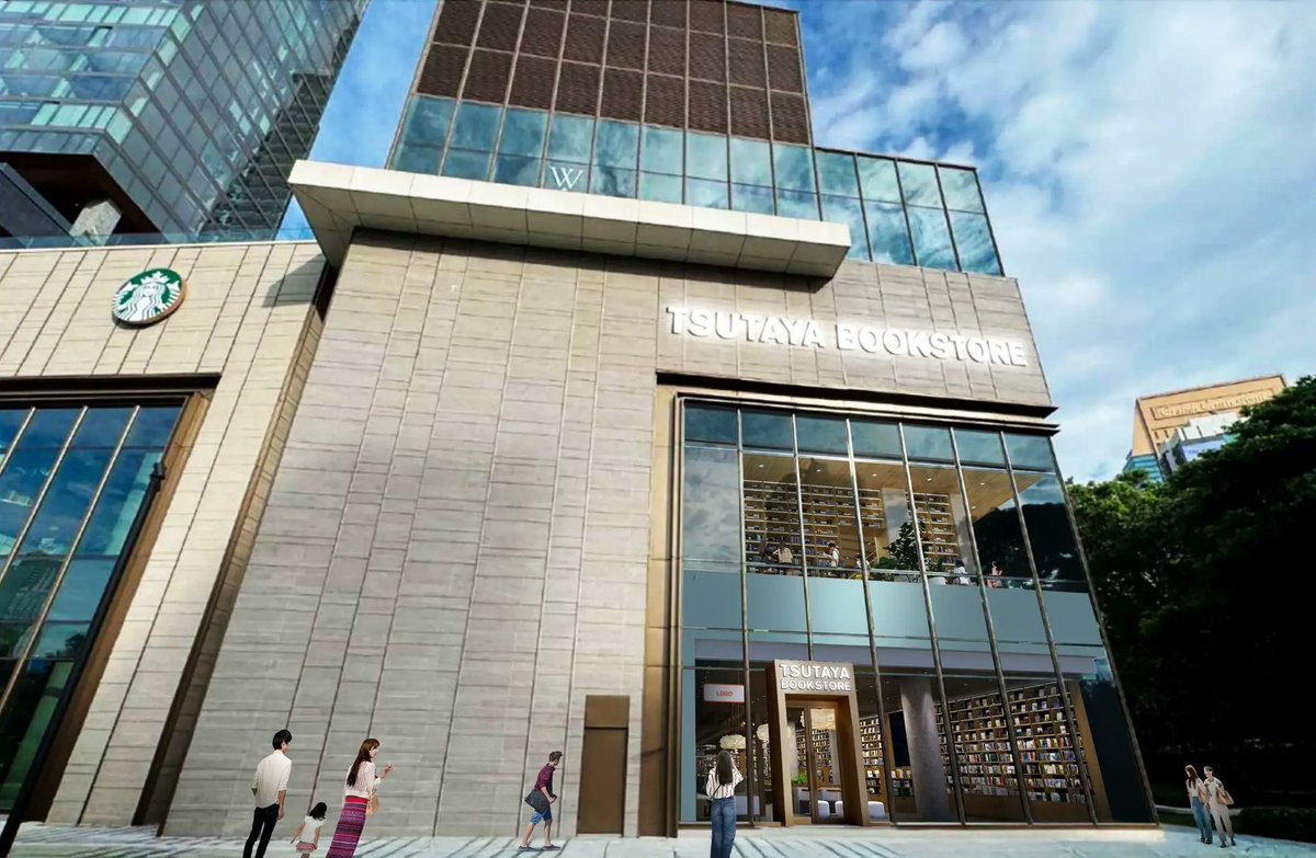 ThaiHyper's tweet photo. 「TSUTAYA BOOKSTORE」をタイ・バンコクに初出店、タイを代表するコングロマリットBJCグループ傘下のAsia Booksと提携 

カルチュア・コンビニエンス・クラブ株式会社（CCC）と双日株式会社の合弁会社TSUTAYA BOOKS Malaysia Sdn. Bhd.は2026年9月8日、タイのBJCグループ傘下で書店事業を展開するAsia Books Co., Ltd.と提携し、タイ初となる「TSUTAYA BOOKSTORE」をバンコクの大型複合商業施設「One Bangkok」に2026年10月オープンすると発表しました。
https://t.co/ccxgaBMC6O