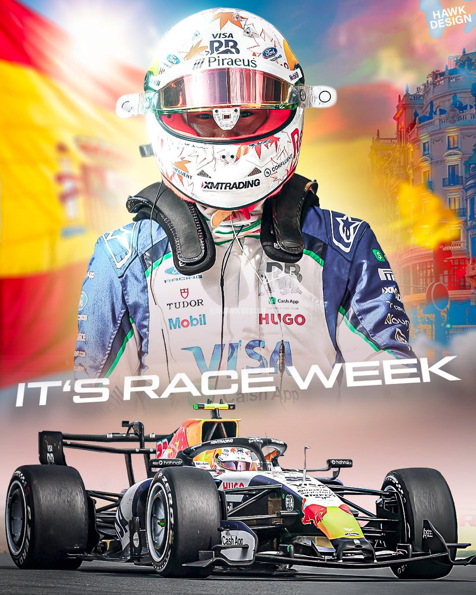 Hawk9248's tweet photo. SO... IT'S ANOTHER RACE WEEK! 🚨🇪🇸 #YT22 #F1 https://t.co/wkoeSoBPND