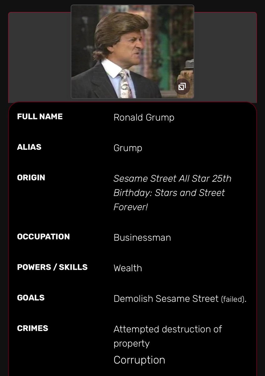 ewkewpid's tweet photo. actually, Oscar’s trash can keeps Sesame Street from being gentrified by Ronald Grump, a businessman parodying Donald Trump who tries to turn Sesame Street into high rise apartments . his garbage home is the fabric keeping the street together https://t.co/oNJA7gZpA5