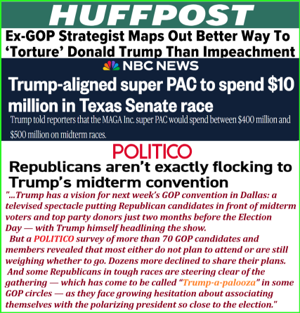 SocraticBadger's tweet photo. ~ Fuck 'going high', @ProjectLincoln's Project's Rick Wilson says "Democrats should “treat this like a mob prosecution,” starting with investigations into lower-level administration staffers and working their way up the chain."
#Trumpapalooza #smalltesticles #TACO #neurosyphilis https://t.co/pJkwec9XFT