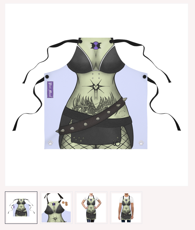pixi_meat's tweet photo. Merch site is finally ready to share!! get urself a pixi collar! orrrr sexy apon or a mf temporary tattoo :D https://t.co/cx7LTeu3gS