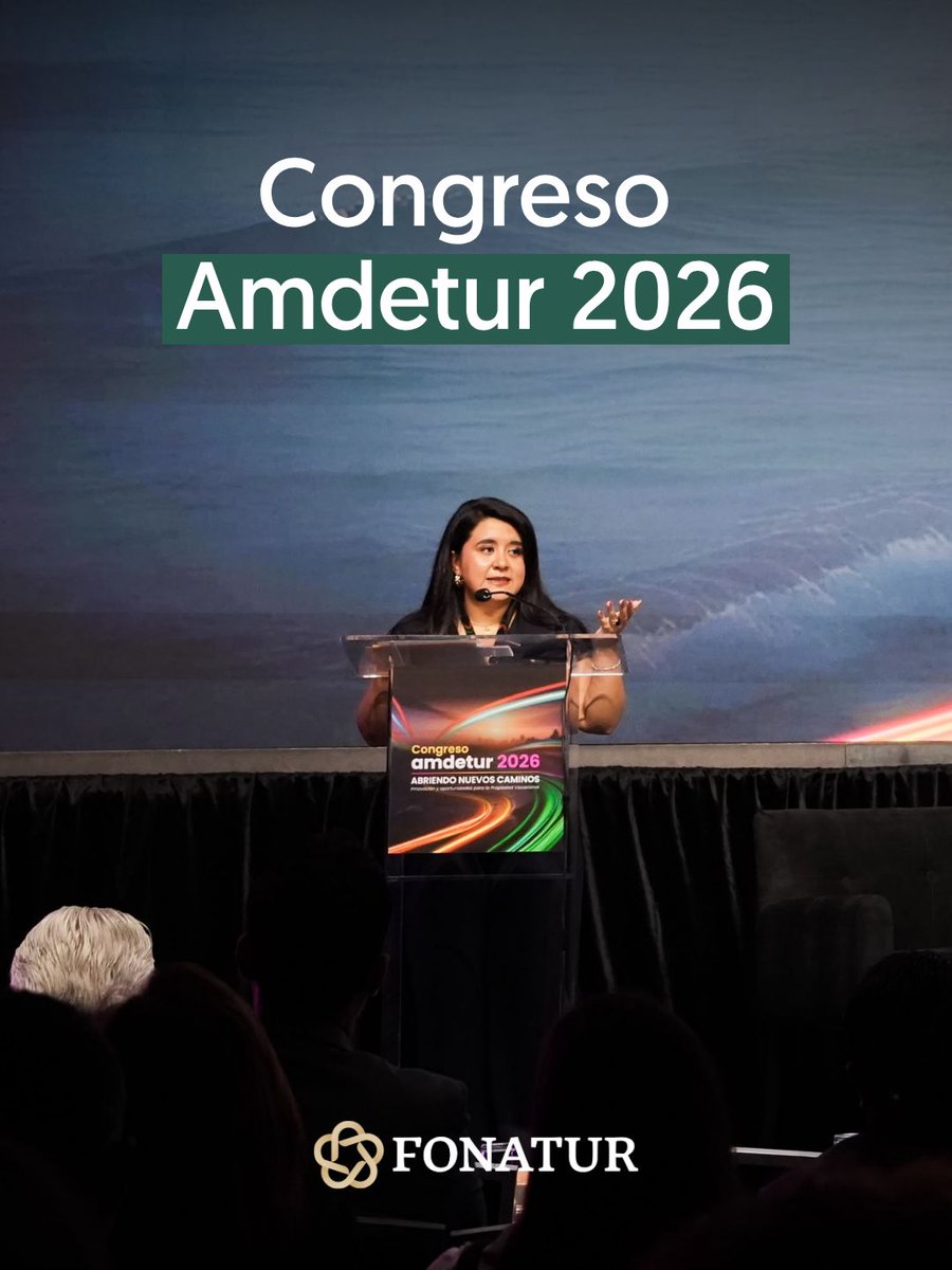 FonaturMX's tweet photo. 🤝Al participar en la @amdetur, la directora de Comercialización en el Fonatur, Daniela Dávila, presentó ante desarrolladores, hoteleros e inversionistas las oportunidades que ofrece #ElNuevoFonatur para seguir invirtiendo en México.

🏨 Compartió el portafolio de terrenos y activos disponibles en Ixtapa, Huatulco, Loreto y Los Cabos, con distintas superficies, ubicaciones y vocaciones para desarrollar nuevos proyectos hoteleros, turísticos, residenciales y de servicios en destinos consolidados y con infraestructura.

🇲🇽 Desde Fonatur buscamos facilitar la inversión y conectar nuestro portafolio con quienes continúan apostando por el desarrollo turístico de México.