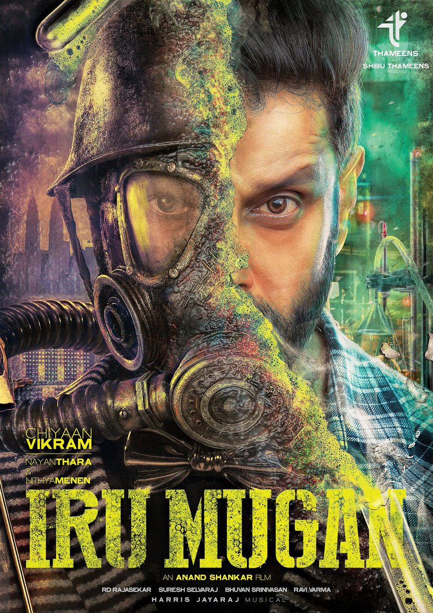 RDBalaji's tweet photo. #10YearsOfIrumugan ❤️‍🔥

#IruMugan - One film, two completely contrasting shades - #ChiyaanVikram as the eccentric Love and the raging Akilan. What a versatile performance! 🔥👏

@anandshank's stylish sci-fi thriller blended an intriguing concept with rich visuals and impressive production values @ThameensFilms @shibuthameens. #HarrisJayaraj’s songs and BGM added another major strength to the film 🎶✨

#Nayanthara and #NithyaMenen delivered solid performances, complementing @chiyaan perfectly.

@RDRajasekar cinematography top-notch 👌

A stylish, ambitious and memorable sci-fi thriller that still stands out! ❤️‍🔥