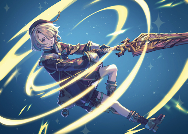 HoYoTabletop's tweet photo. Someday, he'll escape from his shell. But today, we'll stay with him as long as he needs.

🎉 Happy Birthday #Freminet 🎉

📷📷 Art by  @Elwenz_  ! #GenshinImpact https://t.co/PWRCYzJbmh