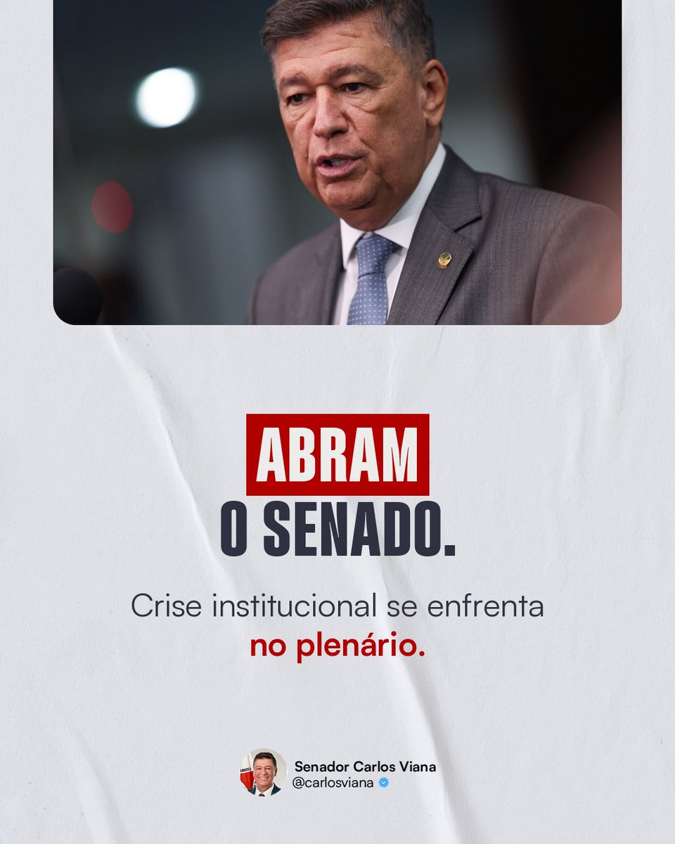 carlosaviana's tweet photo. ATENÇÃO BRASIL AGORA É A HORA !!! https://t.co/ekBWiAlNij