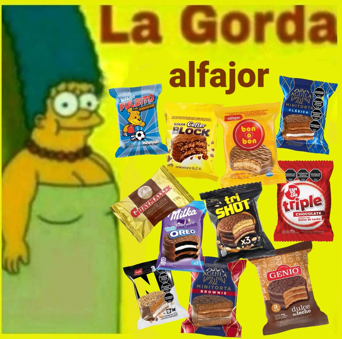 ttchemk's tweet photo. la gorda alfajor 
(lo hice yo ) https://t.co/O4AturgdCi