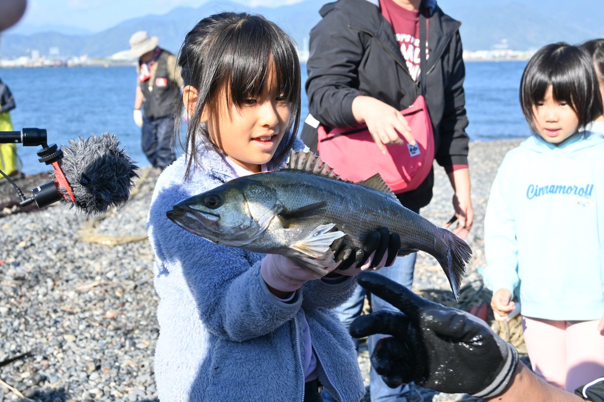 shizuoka_umi's tweet photo. つなぐ会新規パートナーをご紹介🐟
「フードマーケットマム」を運営する（株）タカラ・エムシーでは、プラスチックごみのリサイクル回収のほか、静岡市内の学校でプラスチックごみ問題について学ぶ授業や、地引網の参加費の一部を海保全基金に寄附するなど、海洋環境の保全の取り組みを行っています。 https://t.co/d8qJuPSYbO