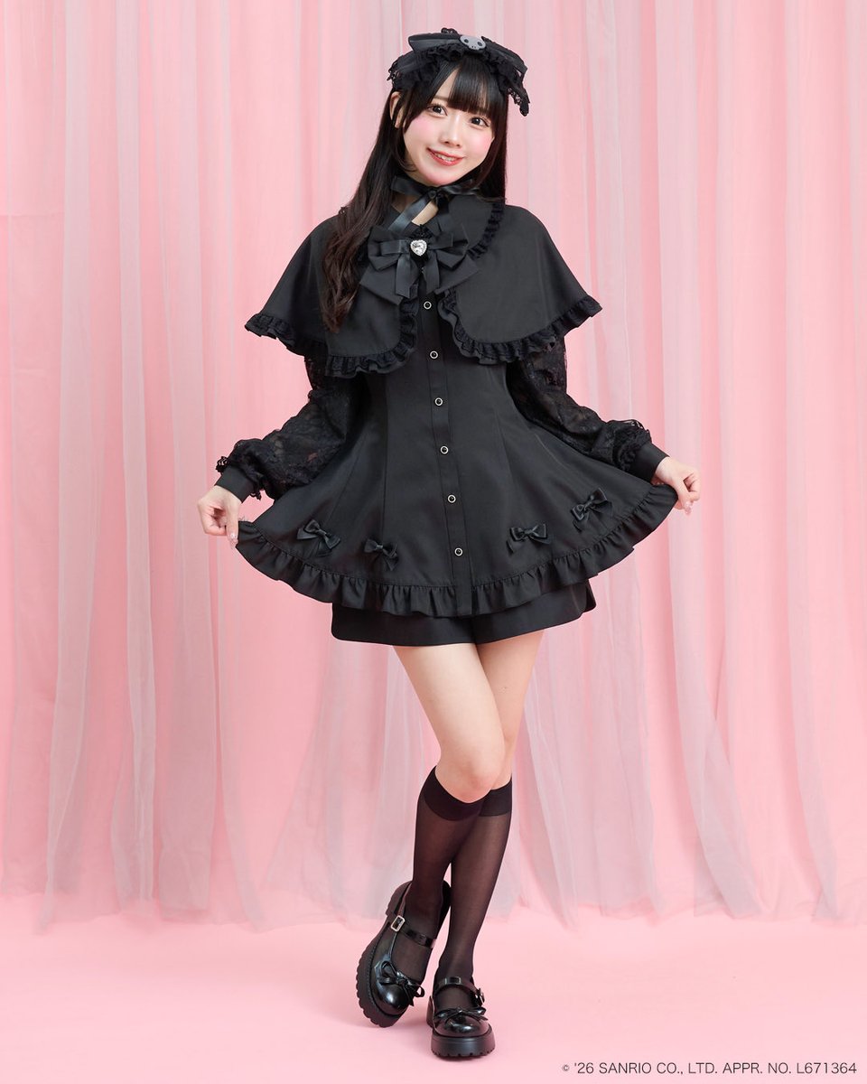 SecretHoney_HB's tweet photo. 🖤“KUROMI” Collaboration Item🖤

9/19 (土)横浜店のオープンを記念して、
横浜ビブレ店で限定販売いたします🎵

真夜中のメロクロ “クロミ”ケープセットアップ

詳細⇒ https://t.co/1hswuxFfsD

#secrethoney
#シーハニ
#シークレットハニー
#クロミ
#真夜中のメロクロ https://t.co/ARqsnT8XCn