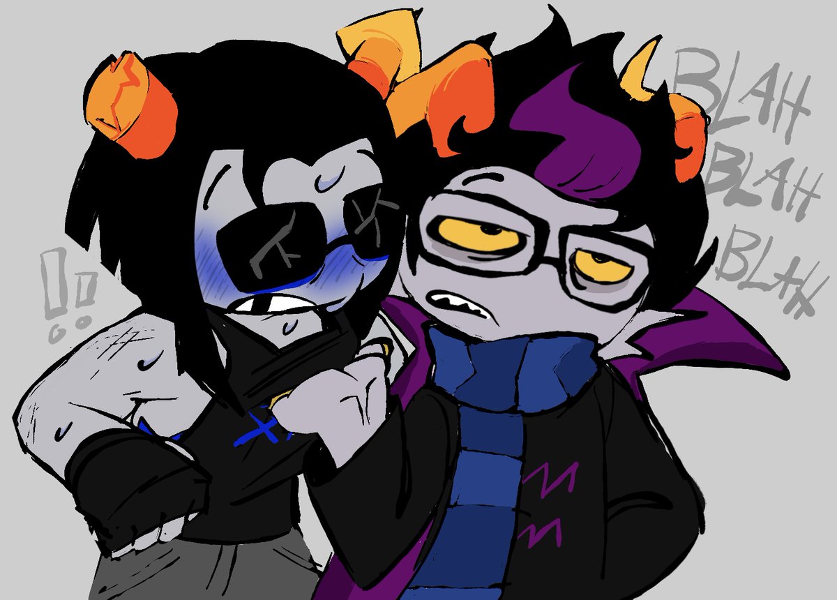 prawlygonna's tweet photo. i colored itbut im keeping the toher sketch up bc i wanna
#equidan #homestuck https://t.co/tLV96oOBEY