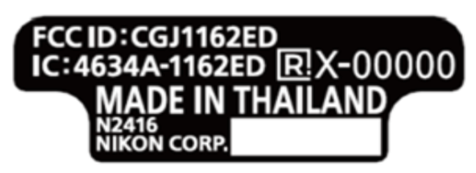 nikonrumors's tweet photo. Nikon registered a new 1162ED wireless remote controller with the FCC: the confidentiality ends on November 3rd 2026: https://t.co/ftpK1pAM2e https://t.co/n3RhhHW4Pi