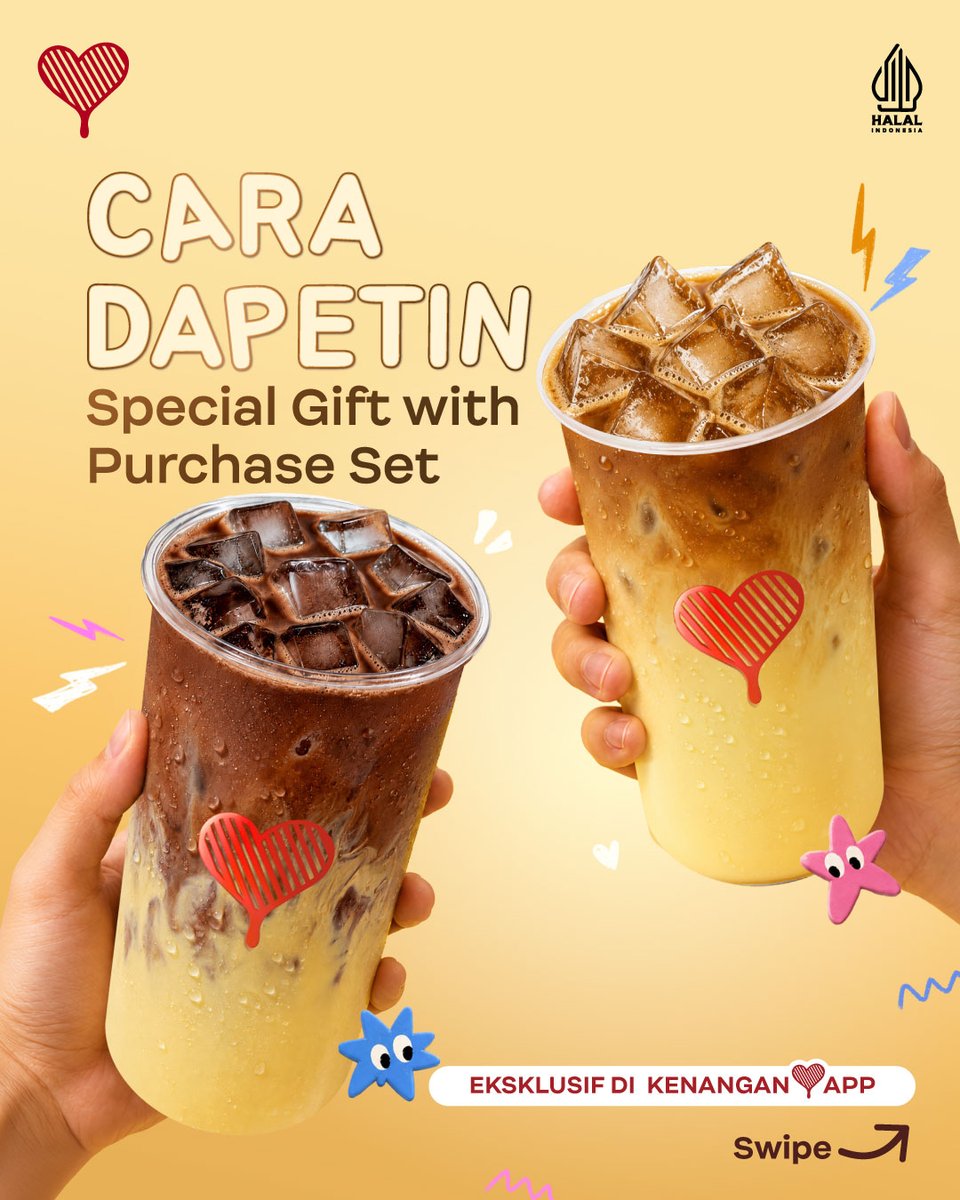 Kopikenangan_ID's tweet photo. The wait is over 🥳 Mulai hari ini kamu bisa beli Special Gift with Purchase Set periode 3!

Cek postingan ini &amp; swipe sampai habis biar nggak bingung beli di aplikasi Kopi Kenangan-nya. Share ke teman - teman kamu ya!

#KopiKenangan
#KopiKenanganxNCTHAECHAN https://t.co/1CnWbN1tUx
