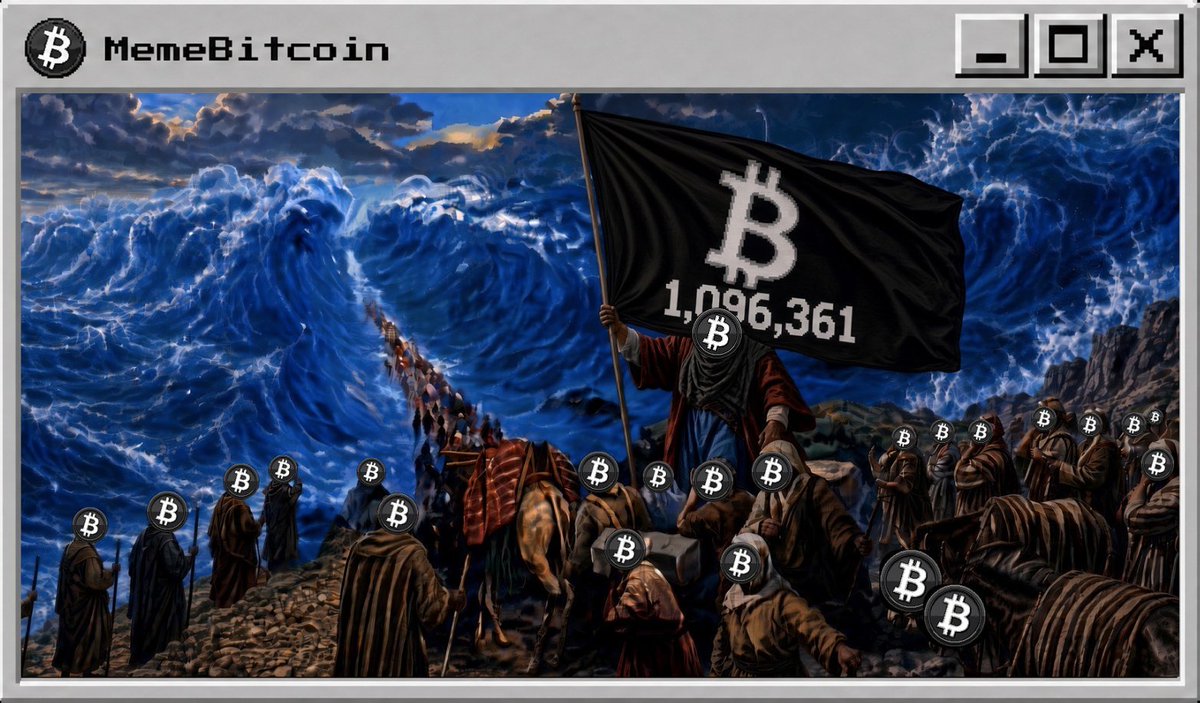 Riectjie's tweet photo. Just joined the race with @1096361BTC
MemeBitcoin (MBTC) is turning the quantum threat to Satoshi’s 1,096,361 BTC into a real public game.
The future of Bitcoin security is being written by all of us right now. Who’s in?
#MBTC #MemeBitcoin #Satoshi #Bitcoin https://t.co/oLcnF9XSAq