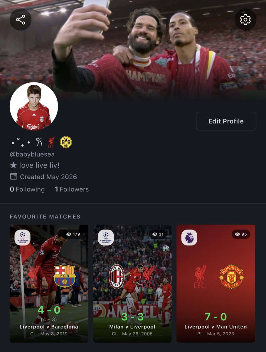 sea_1tl's tweet photo. ทุ้กคนมาเล่นอันนี้กันเถอะ letterboxd but football

แอคนี่แอดๆมาได้คับ😌✌🏻 https://t.co/PROqQZ2fJ8
(แอพ bookd น้ะ) https://t.co/OO7A7ZkxSj