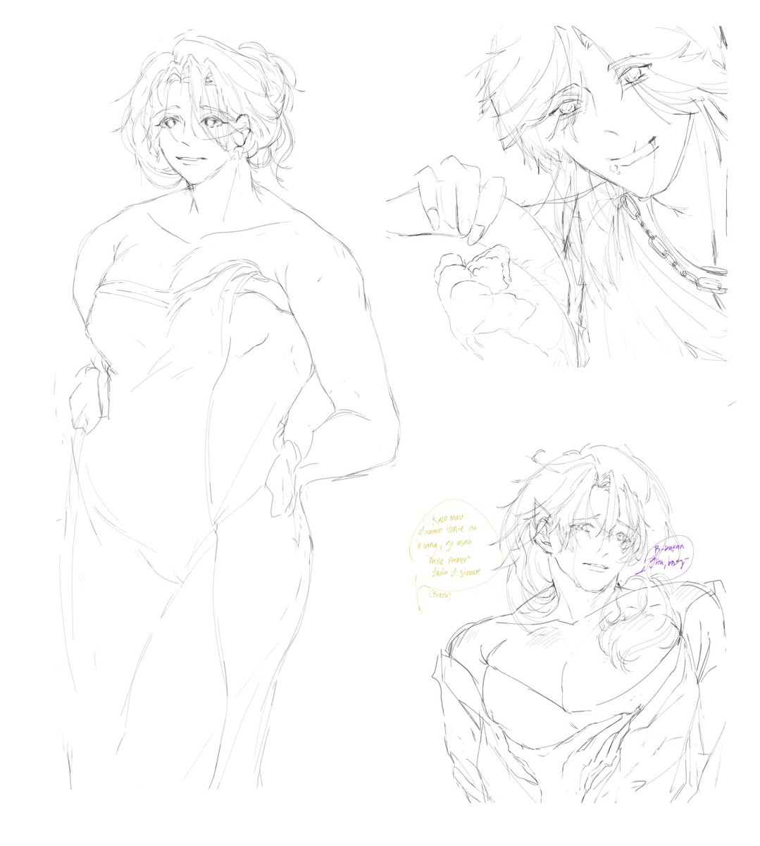 NierUuUuo's tweet photo. Urgent Commission ⚠️
Rt and likes are very very apprecidted

Aku open urgent komis karena mau servis laptop buat kuliah (tugas semua matkul ku cuma bisa dikerjakan melalui laptop)

Pic. 1 Bust up  65k [0/2]
Pic. 2 Rough sketch bustup 35k [0/3]

Kalo mau tanya² boleh ke dm yaa 🥀 https://t.co/PzjRNZ0UvY