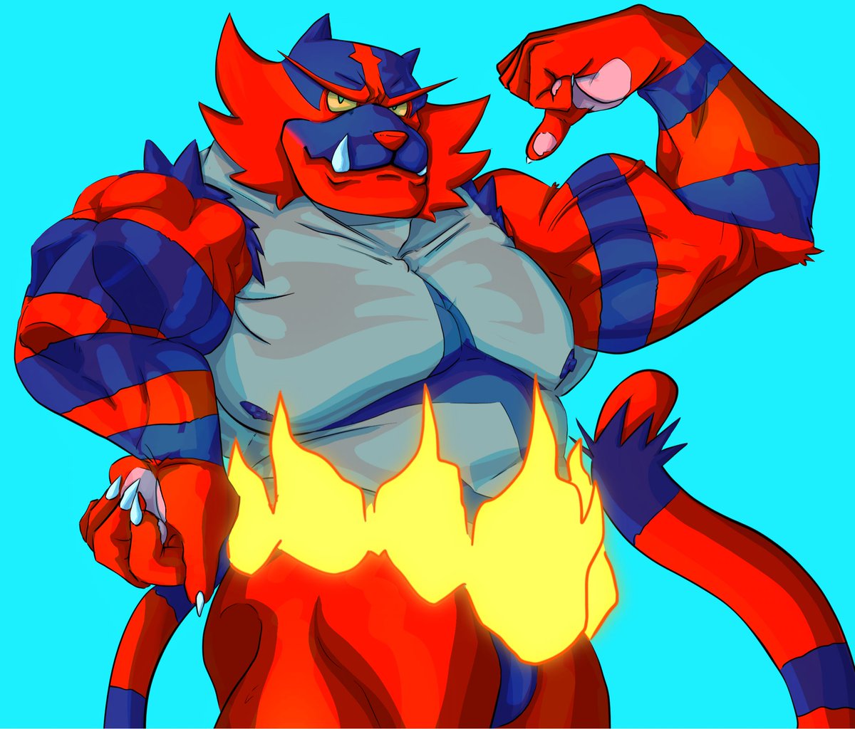MisfitBeaw's tweet photo. Incineroar https://t.co/7jTDNOYvUe