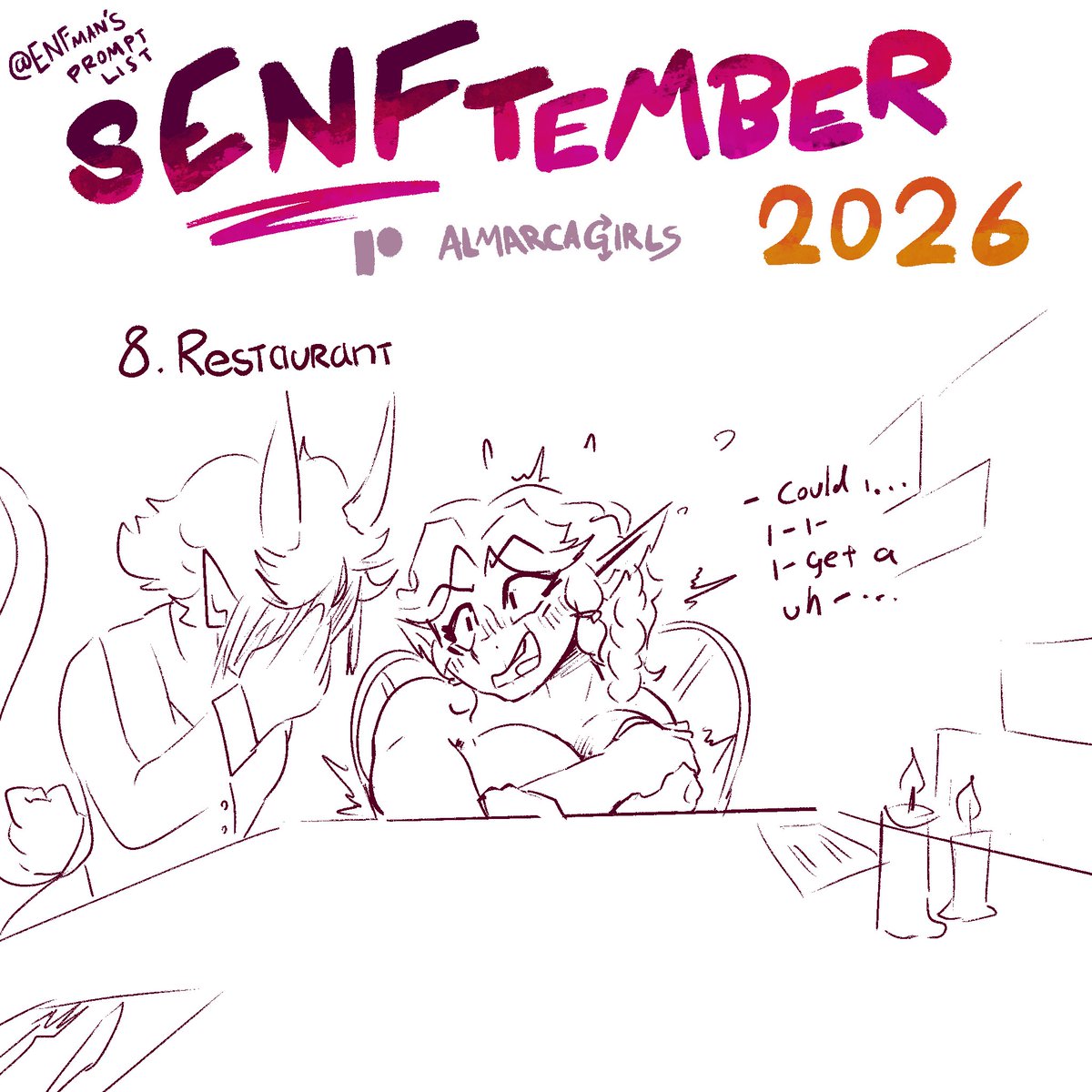 AlmarcaGirls's tweet photo. #senftember2026 - Day 8 - Restaurant https://t.co/JXyzbOXgTX