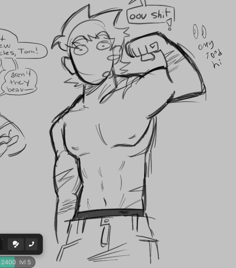 dannTHE_25thman's tweet photo. Buff tord and chubby-ish tom magma doodles ouuu shit👀👀👀 #eddsworld #tord #tom https://t.co/EPul0K5tI1