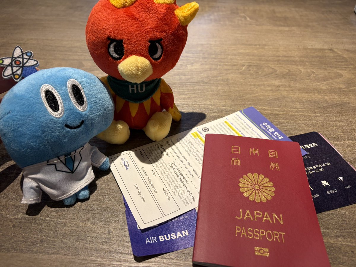 Hirodai_Medphys's tweet photo. 釜山へ行ってきます✈️🇰🇷
明日から3日間AOCMP2026に参加予定です！ https://t.co/ILk5EPdBf0