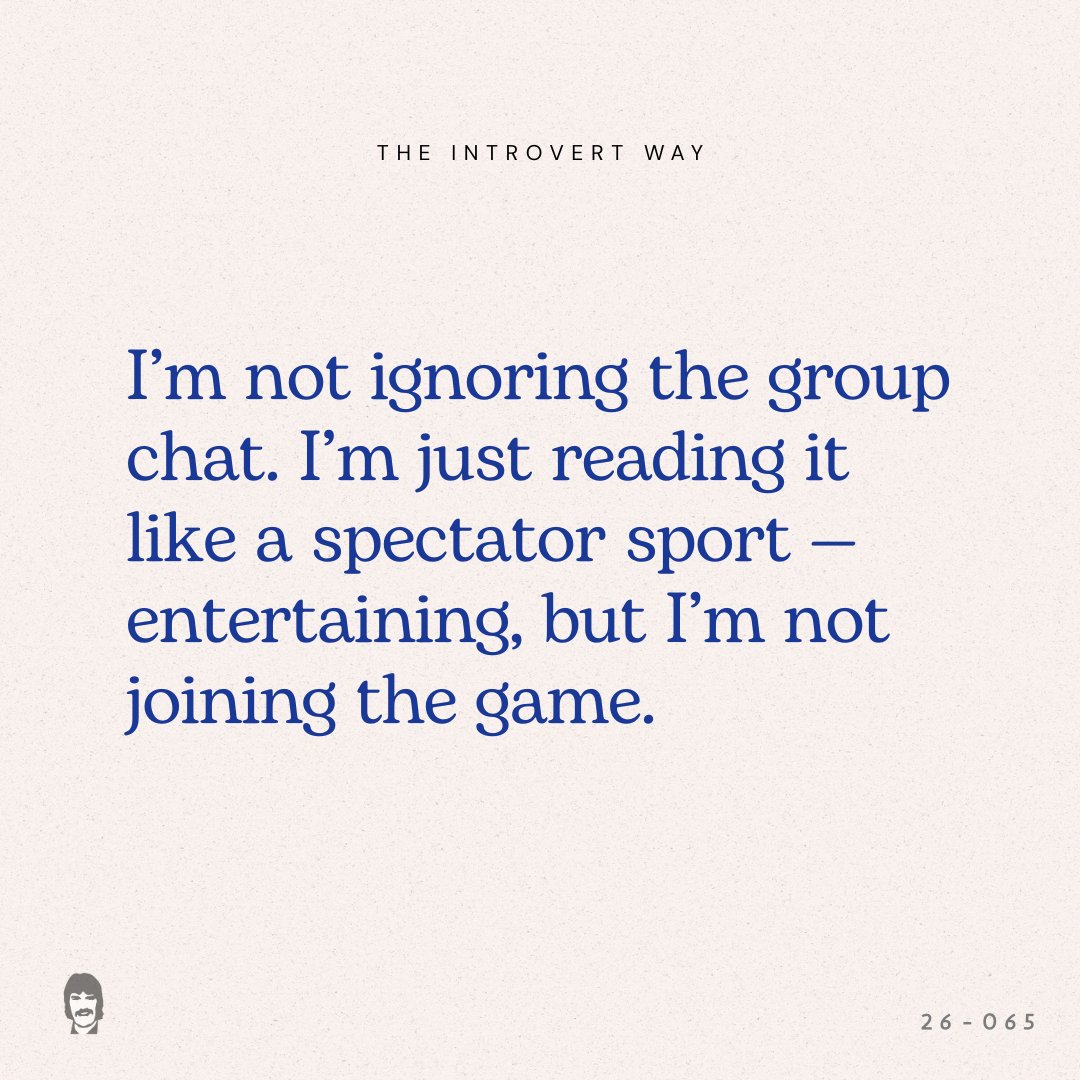 Rowdy_Introvert's tweet photo. No. 26-065
#TheIntrovertWay https://t.co/L2gIXuH6o8