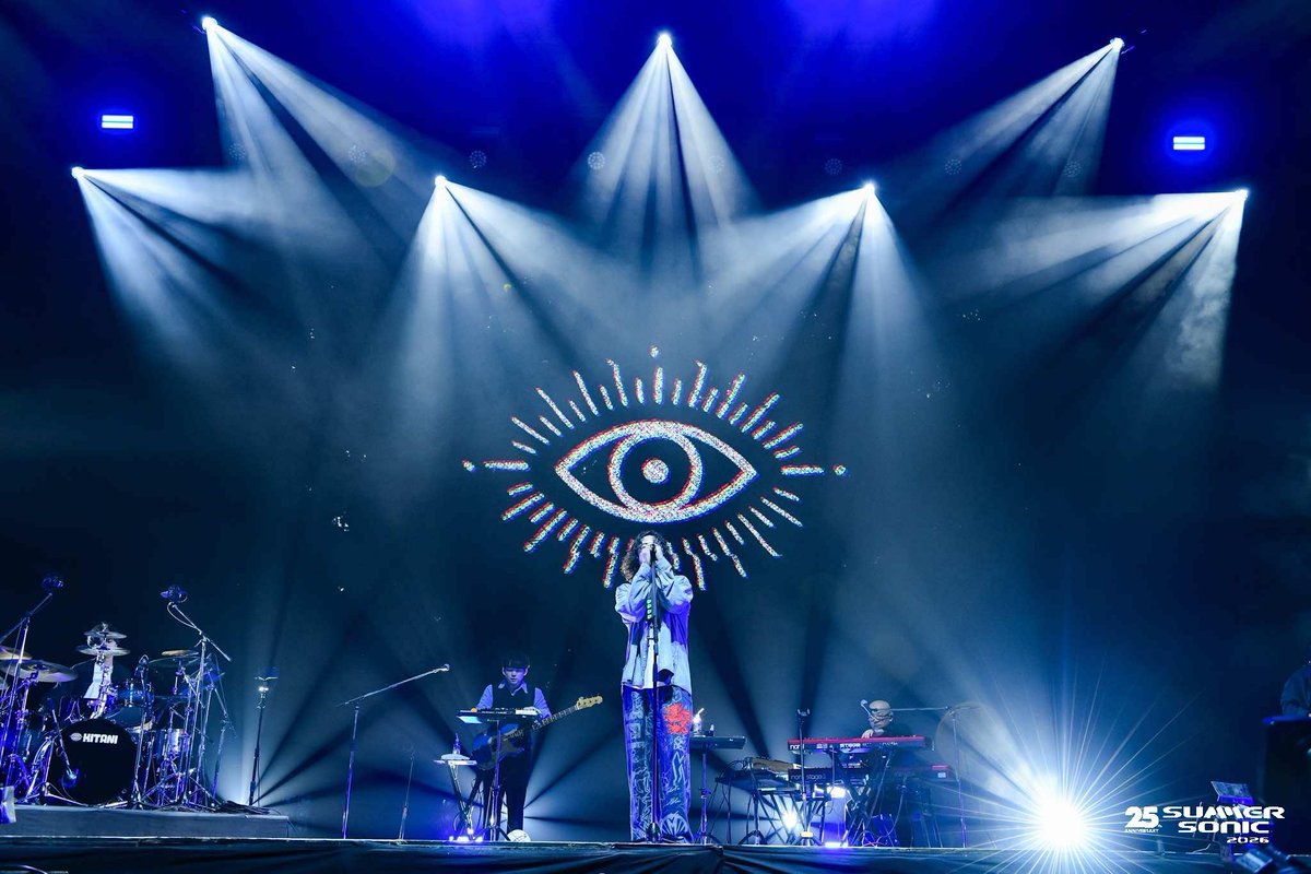 summer_sonic's tweet photo. TOKYO DAY3⚡
MOUNTAIN STAGE①⛰

JAMIROQUAI
Suchmos
キタニタツヤ
BINI

公式サイトのPHOTO GALLERYで公開中💁
https://t.co/foby7DNk30

#サマソニ #summersonic https://t.co/GRpK7gHrCe