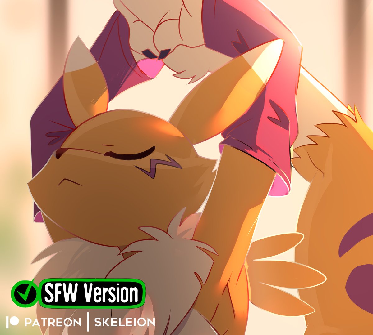 SkeleionSFW's tweet photo. Renamon has a healthy morning yoga routine 💃 https://t.co/xDkQYkAlRV