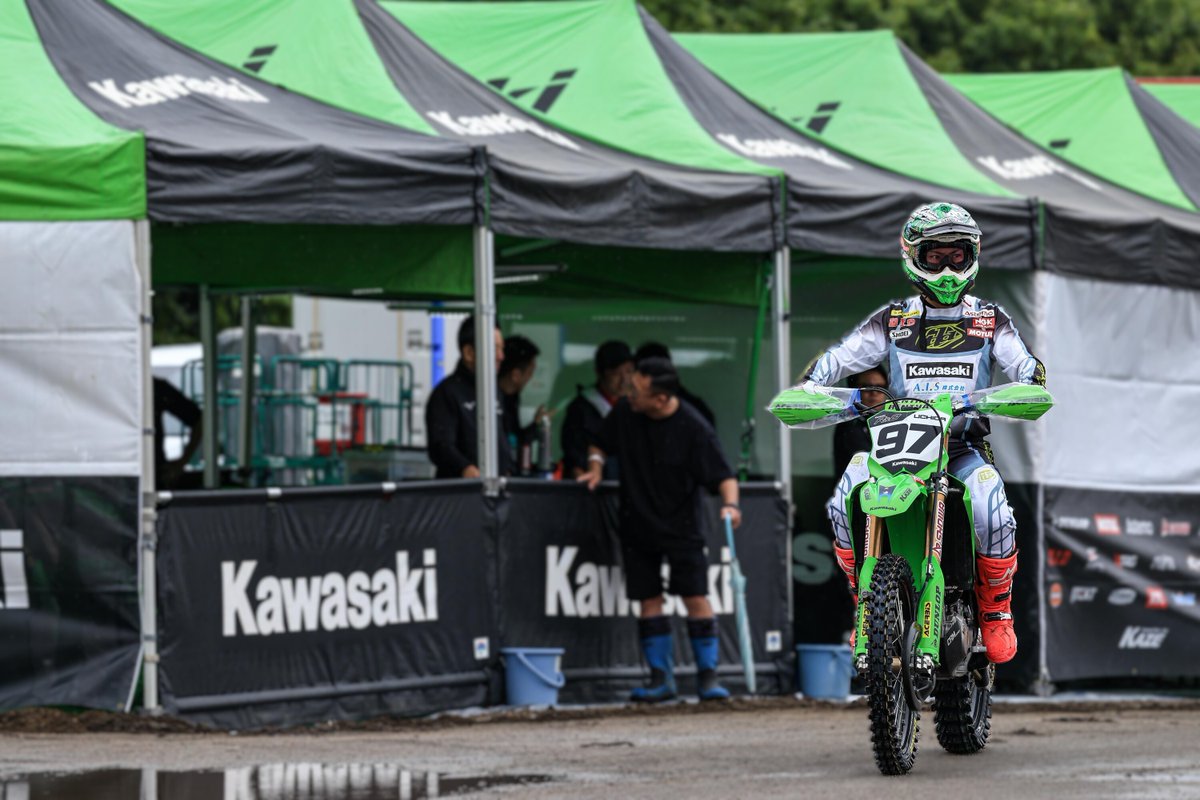 Kawasaki_JPN's tweet photo. D.I.D全日本モトクロス選手権シリーズ2026
第7戦 近畿大会が開催されます。
IA1にTeam Kawasaki R&D #97 内田篤基選手(@mx769hhh)が参戦!
日程:2026年9月12日(土)~13日(日)
場所:名阪スポーツランド(奈良県)
ライダー&チームへの熱いご声援をよろしくお願いします!
#Kawasaki #JMX #KX https://t.co/cpRgjaH8ZW