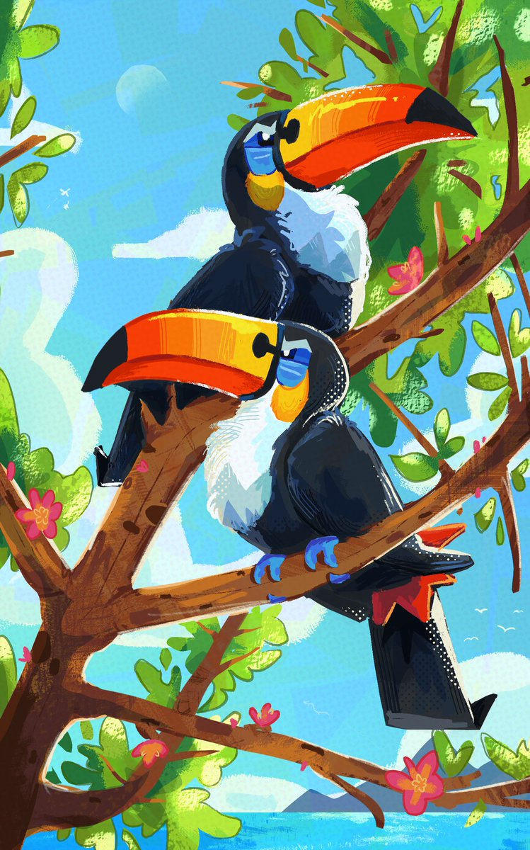 Gubby__'s tweet photo. Toucannon in Alola! https://t.co/XJag9fatev