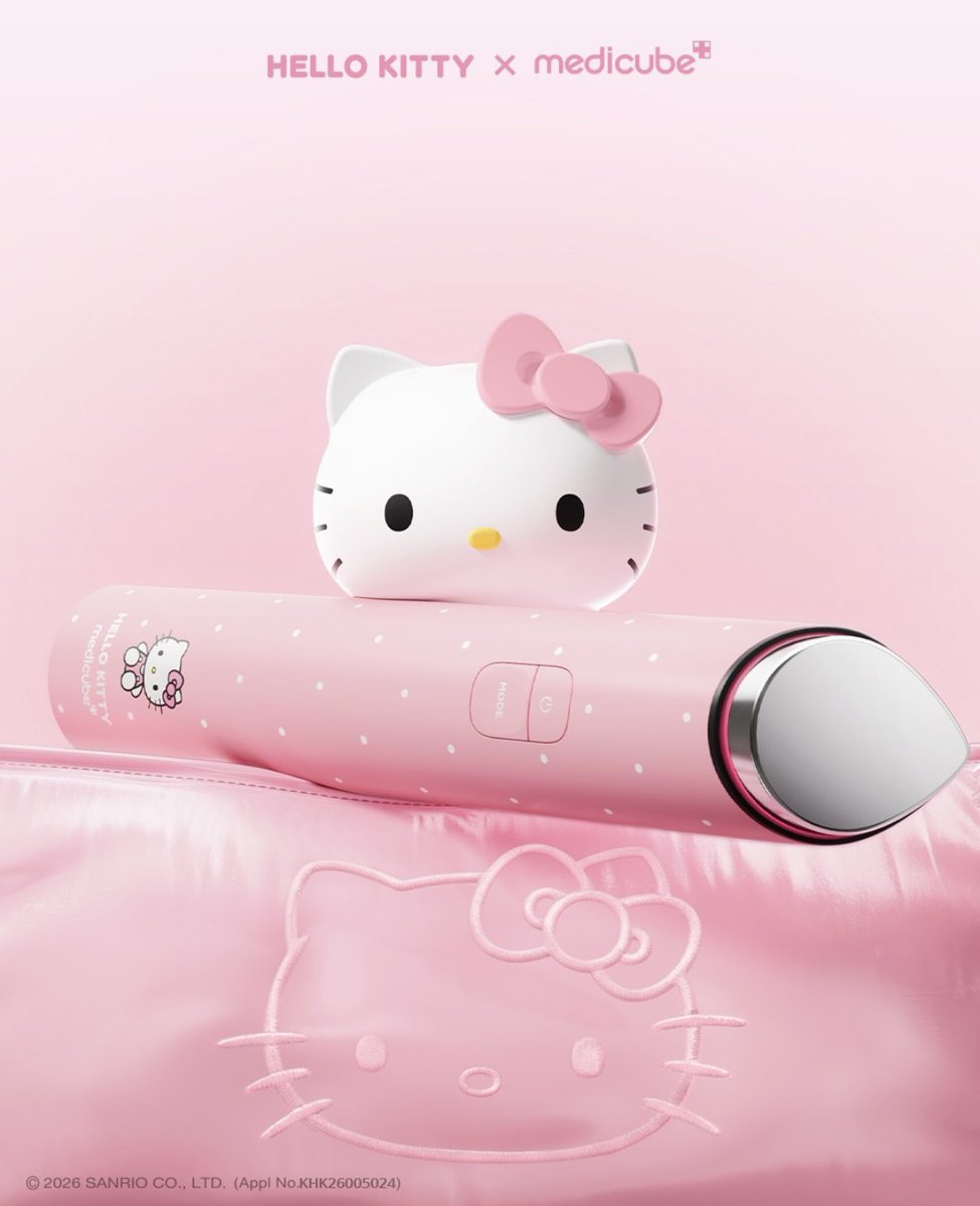nya3ri's tweet photo. メディキューブの新作美顔器
キティちゃん可愛い🐱🎀🤍 https://t.co/im5oBSsqZ8