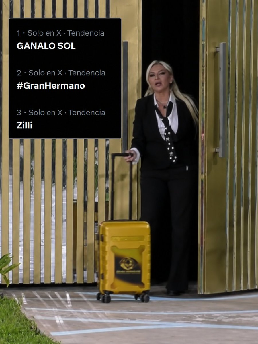 TronkOficial's tweet photo. Zilli lidera las tendencias en Argentina por la frase que dijo antes de abandonar la casa de Gran Hermano: “GANALO SOL”