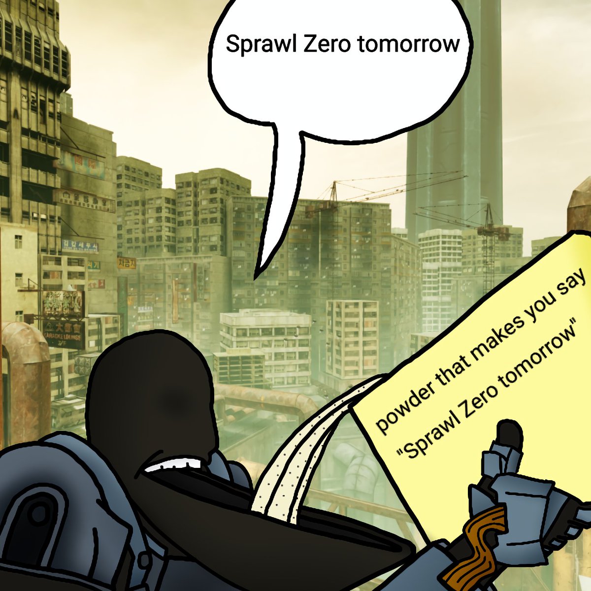 FEFerino_'s tweet photo. @asmallsalad69 SPRAWL zero tomorrow https://t.co/SRQQsmGGNn