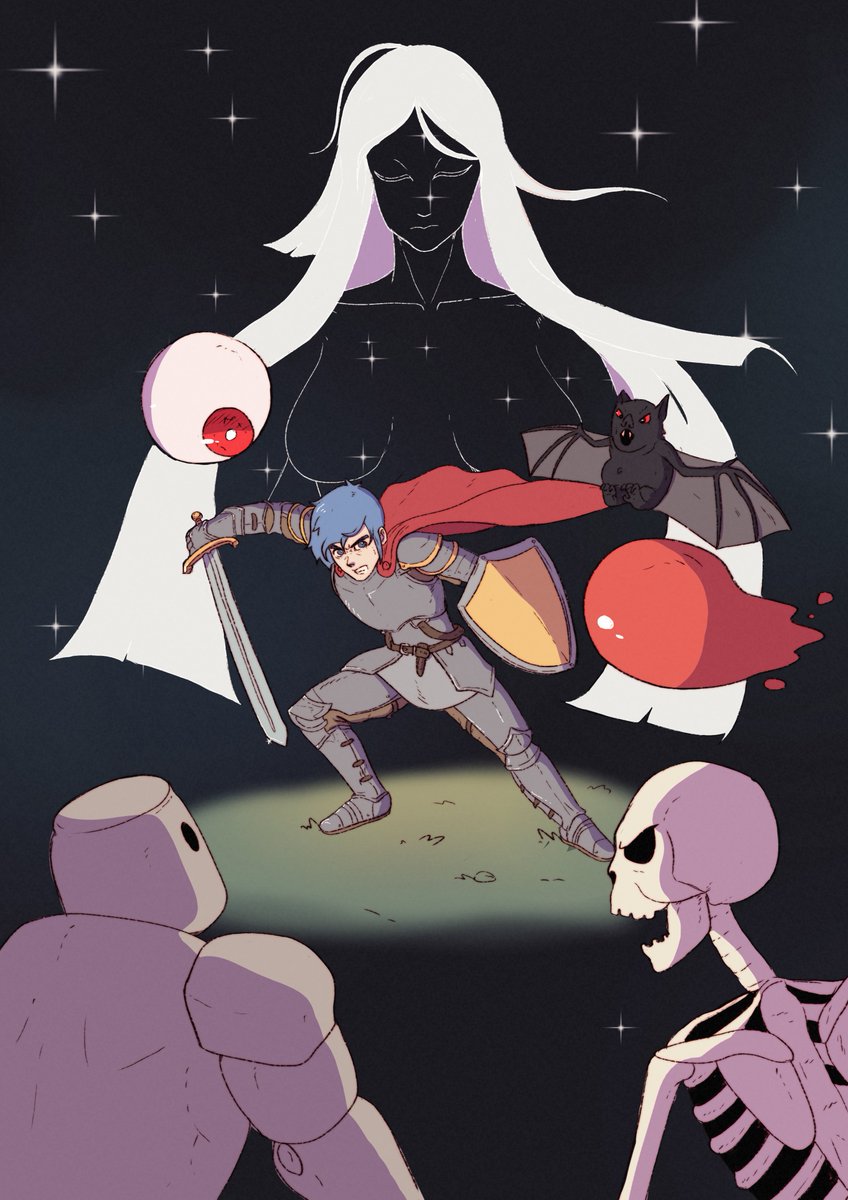 DraskullArt's tweet photo. Casi borro este juego a los 10 minutos por no traer tutorial... 💀

Pero al final Ringlorn Saga Gaiden resultó ser una joya retro en pixel art con un sistema de combate muy dinámico. Le hice este fanart mientras jugaba ⚔️🎨

¡COMISIONES ABIERTAS! Si quieres una ilustración en este estilo, abre hilo abajo o mándame un DM 📩✨

¿Ustedes suelen abandonar los juegos si no entienden las mecánicas al inicio? 👀👇

#DigitalArt #ArtCommissions #RinglornSagaGaiden