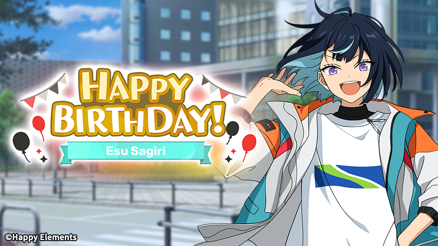 enstarsmusic_EN's tweet photo. 🎉Today is the birthday of Esu Sagiri !

🎂 Happy Birthday to Esu!

🎁Repost &amp;❤️:
2 Producers: 10 DIA Scout Tickets

#EnsembleStarsMusic https://t.co/nyRfqDSo0Q