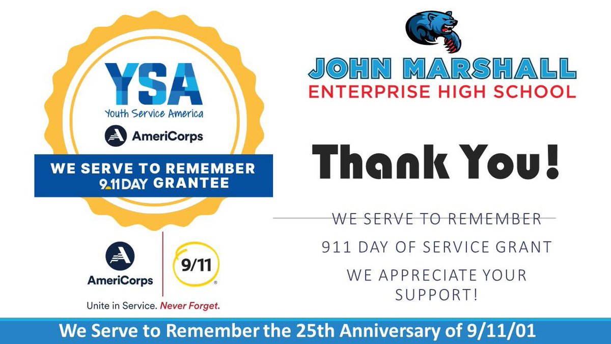 jmbearsokc's tweet photo. @YouthService @AmeriCorps #911Day #youthservice https://t.co/T87RpkYKhi