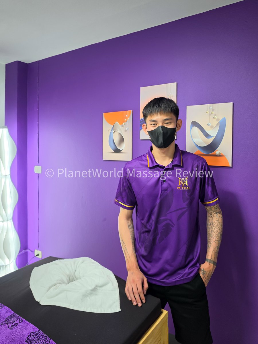 PlanetXEarth's tweet photo. วันนี้จะมารีวิวนวดที่เชียงใหม่กับน้องวัน ละอ่อนเหนือหน้าหล่อผิวขาวทรงดี ที่ร้านนวดชายน้องใหม่ล่าสุดแห่ง CNX ที่มาในตีมสีม่วง “M Thai Massage” https://t.co/SoYaODKbp0