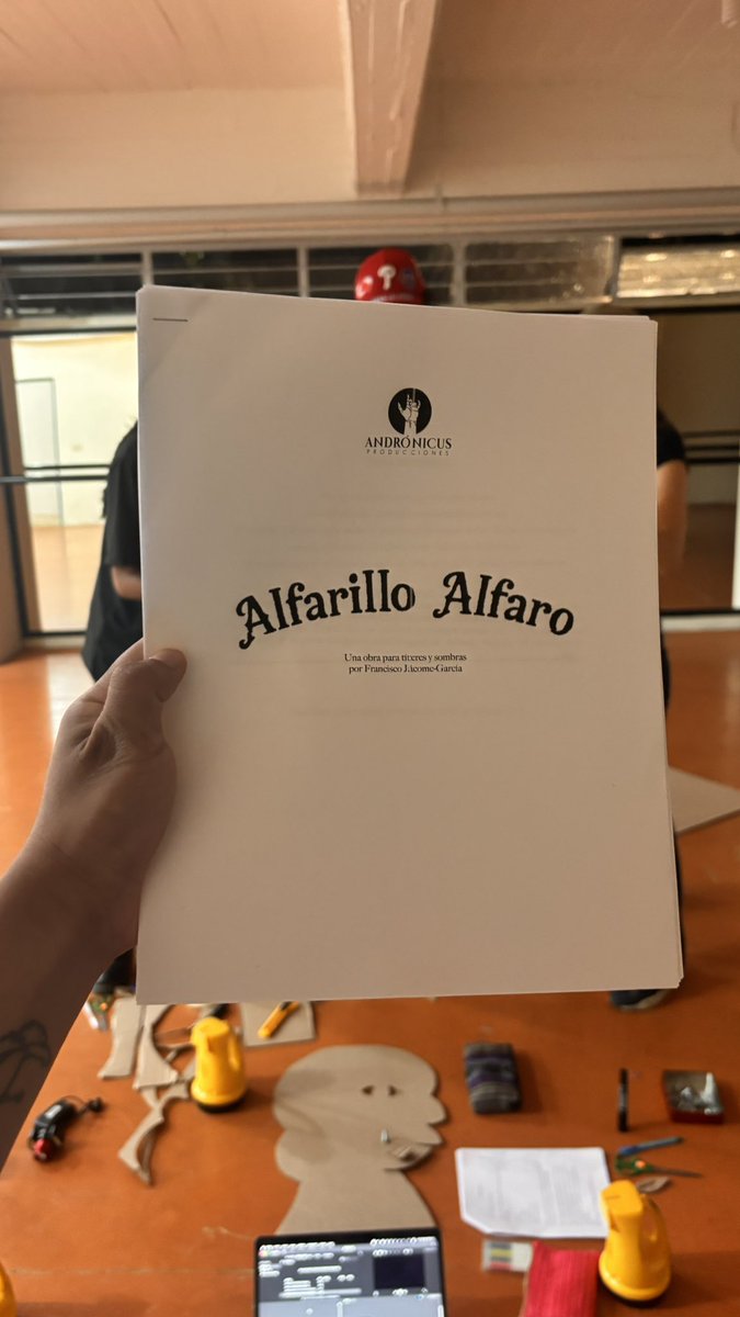 iamjacome__'s tweet photo. Iniciando mi quinta obra como director. 
Y la primera siendo para infancias 🎈🎵 https://t.co/z7wyZ7Fb9s
