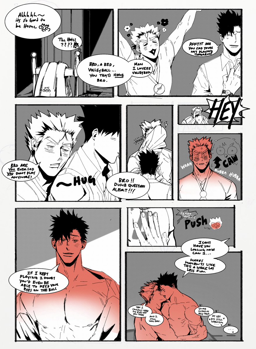 AhhhhhhhJpeg's tweet photo. One more #bokuroo comic for now 🙈 https://t.co/QhYS80O5W2