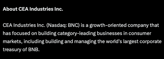 NietzscheanCZ's tweet photo. In this official YZi labs article it is mentioned BNC is listed on the Nasdaq

Now we can finall send Nasduck? https://t.co/h4Y6r8zfn9