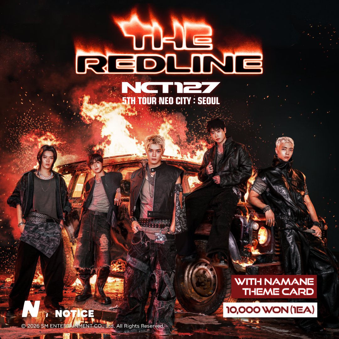 Namane_jp's tweet photo. NCT 127 5TH TOUR 'NEO CITY : SEOUL - THE REDLINE' スペシャルテーマカード発売！

📅 販売期間
2026.09.12 – 2026.09.24
📍 購入場所
NAMANE APP / NAMANE STORE（オンラインストア）/ NAMANEキオスク
📱 NAMANE APPで購入
APP > 下部の「Store」タブ > NCT 127テーマNAMANEカードを購入
📱NAMANE STOREで購入
https://t.co/jAzB8S0JpH > カード・パス ＞ NCT 127 NAMANEカードを購入

✅ 主要キオスク設置場所
🛬 空港
 仁川国際空港T1 CU 1・4号店 / 仁川国際空港T2 CU 3号店 / セブンイレブン S金浦空港駅店
🚉 地下鉄駅
 ソウル駅 / 弘大入口駅 / 龍山駅 / 狎鴎亭ロデオ駅 / 建大入口駅 / 蚕室駅 / 東大門歴史文化公園駅
🛍️ ショッピングモール
 現代百貨店 新村店 / LINE FRIENDS SQUARE 明洞店 / K-POP SQUARE 弘大店
🏪 コンビニ
CU 明洞駅店 / CU 明洞本店 / CU PJホテル店 / CU AK&弘大店
💱 両替所
MONEY BOX 明洞
🏢 ショールーム
NAMANE CARD 舎堂ショールーム

✨ NAMANE APPと公式オンラインストアで、NCT 127テーマNAMANEカードを購入できるようになりました！
✨ オンラインで事前に購入して、お近くのキオスクで簡単＆スピーディーに発行！

忘れられない思い出を手のひらに。全面プリントの限定カードで、さらに特別な思い出を！

#NAMANE #NAMANECARD
#NCT127 #THE_REDLINE
#NCT127_5TH_NEOCITY_THE_REDLINE