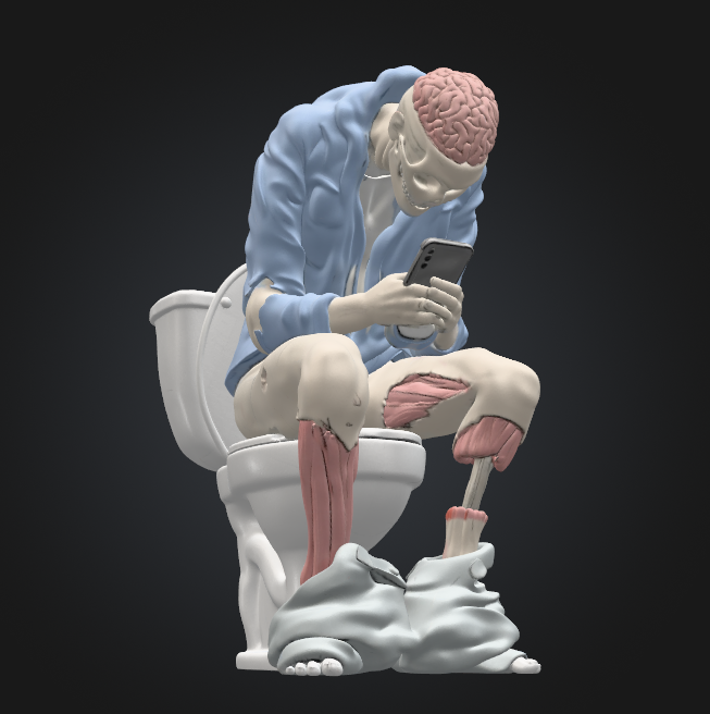 luizbeirao's tweet photo. I just transformed my quirky 2D sketch  into an incredibly detailed 3D model using @MeshyAI ! The original drawing was a fun concept, but seeing it gain real depth is absolutely mind-blowing. Can't wait to 3D print this! #MeshyCreator https://t.co/9SwrHp6p2m