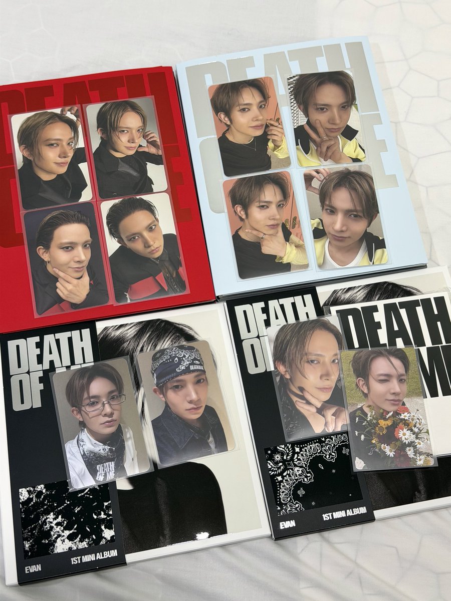 trackhee's tweet photo. evan death of me albums photocards

explosion / natural / bandana / weverse 

just need the other weverse album ver then i’m done 😅

#에반 #EVAN #희승 #HEESEUNG https://t.co/wsNFLzWgZU