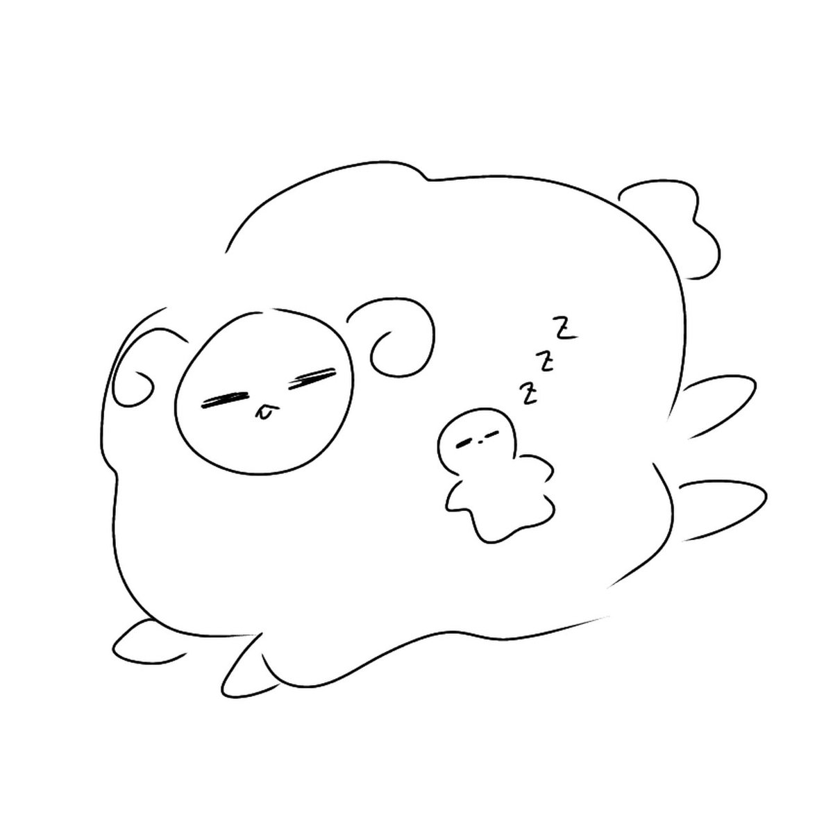 1_ebi928's tweet photo. こーゆームトンちゃんの絵が描きたい https://t.co/Dli5X0G3o6