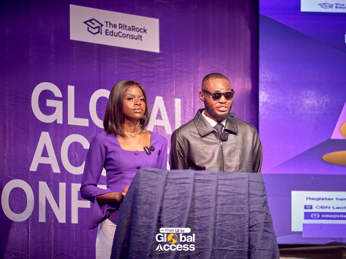 press_migrate's tweet photo. Popular Influencer, Event Host, and Moderator, Emmanuel Olayanju, popularly known as Mygrate, made a remarkable appearance at the Global Access Conference 2026 held at the prestigious University of Ibadan. @MIGRATE001

#eventplanner #moderator @Naija_PR @TundeEednut @seun_laurel https://t.co/jkAP3Xjl5E