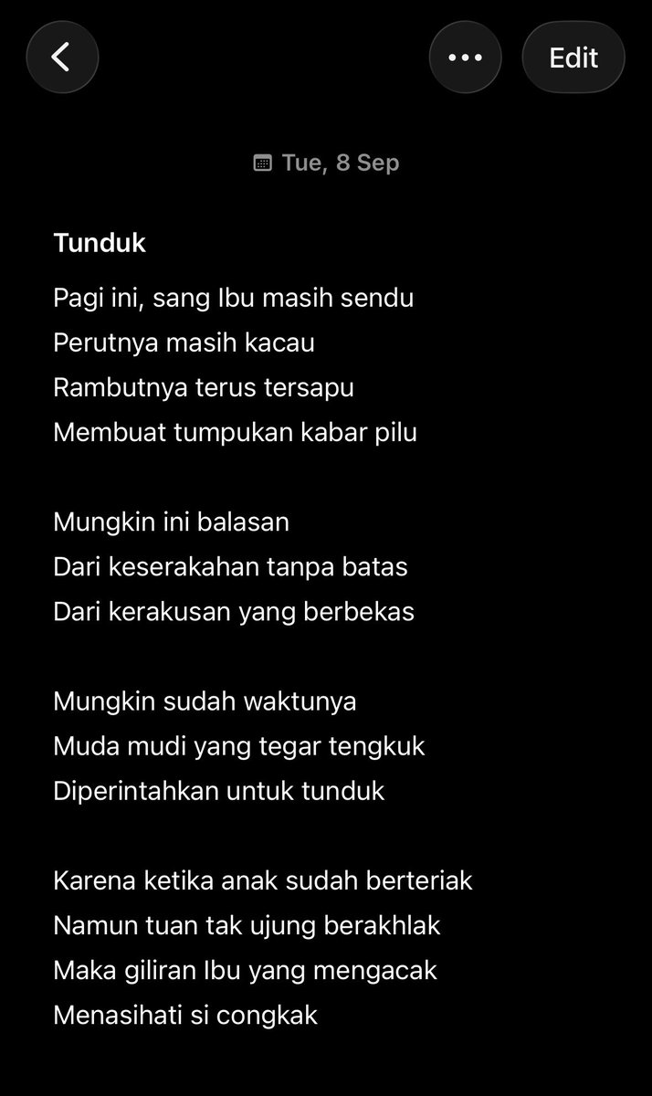 sweetbbaeby's tweet photo. pesan singkat perihal tanah air https://t.co/RxkRGFcwUj