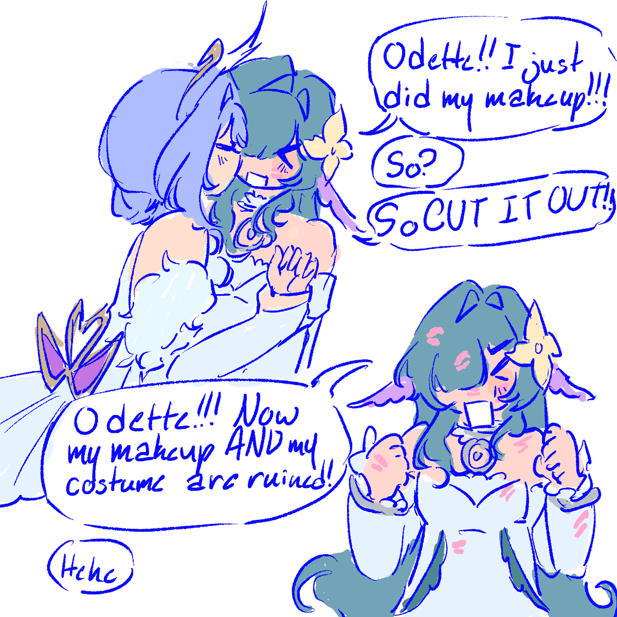 TitaniteTheFish's tweet photo. #vodette doodle before i go to bed https://t.co/FDEhW0c69S
