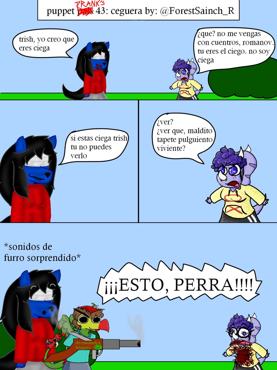 ForestSainch_R's tweet photo. para un pana muy especial, si estas por hay chicken braain. para que recuerde que lo aprecio, este puppet prank es en su honor https://t.co/npFXAgcrQM