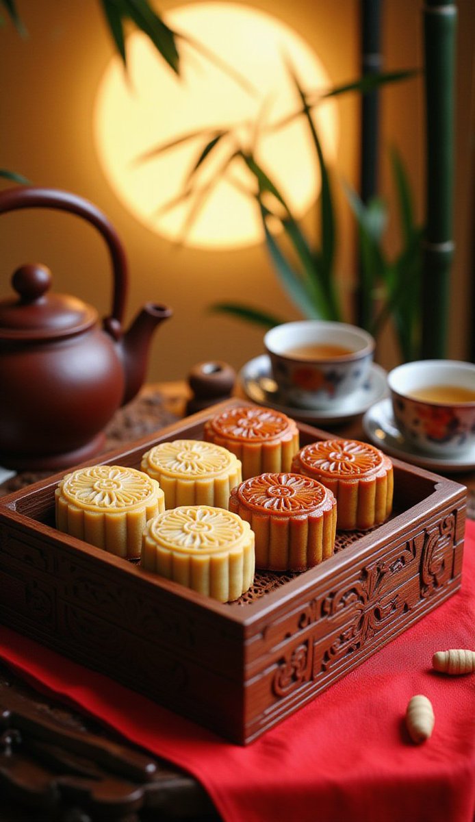 leomarysm's tweet photo. Mid-Autumn vibes are here! Savoring mooncakes with my favorite people tonight https://t.co/RO8Gvslaxz