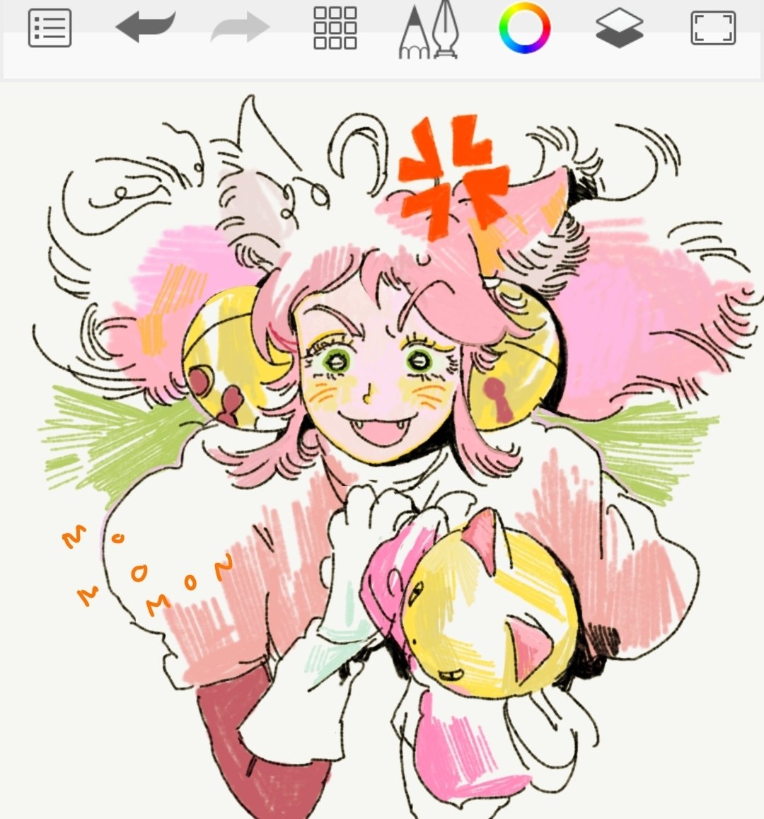Mumumonmun's tweet photo. Why pink meow meow so cute and beautiful... https://t.co/7cyDyPVXVs